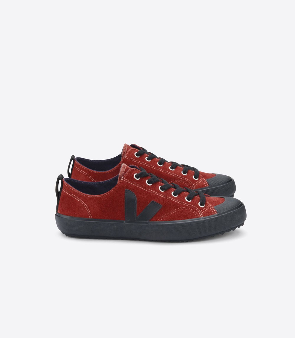 Veja Sneakers Barbati - Nova Suede - Rosii/Nigga - 1276453-YK